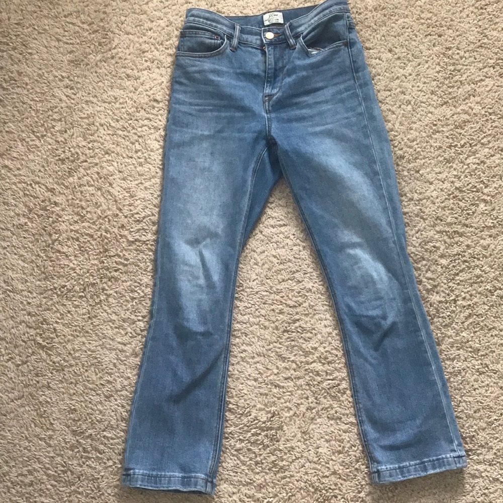 J crew Billie Demi boot crop